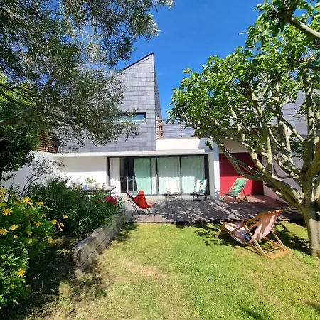 Maison D'architecte Au Calme, 9 Pers, Proche Plage, - Fr-1-775-27 Arzon